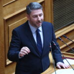 Ο Νίκος Ανδρουλάκης στη Βουλή