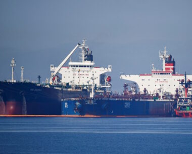 The Liberian-flagged tanker Ice Energy