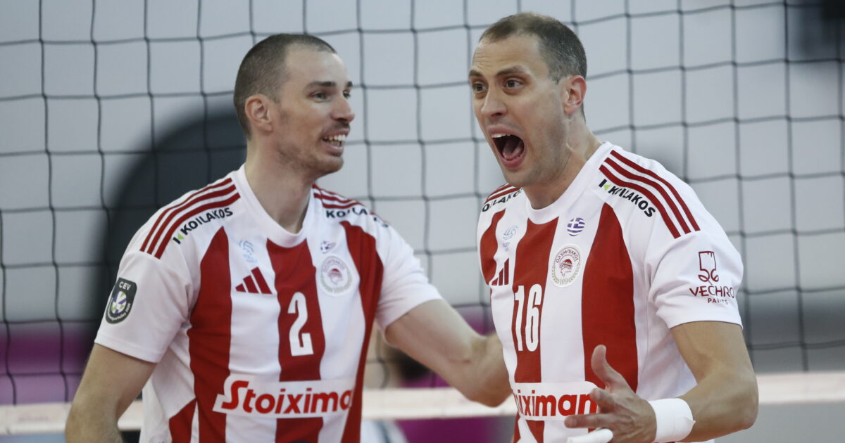 OFI – Olympiacos 1-3: In the final of the Volleyball Cup the Piraeus