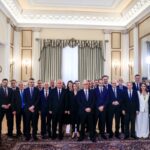 Τα νέα μέλη της κυβέρνησης με τον Κυριάκο Μητσοτάκη και τον Κωνσταντίνο Τασούλα