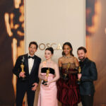 Mikey Madison, Adrien Brody, Zoe Saldana και Kieran Culkin