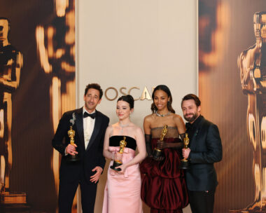 Mikey Madison, Adrien Brody, Zoe Saldana και Kieran Culkin