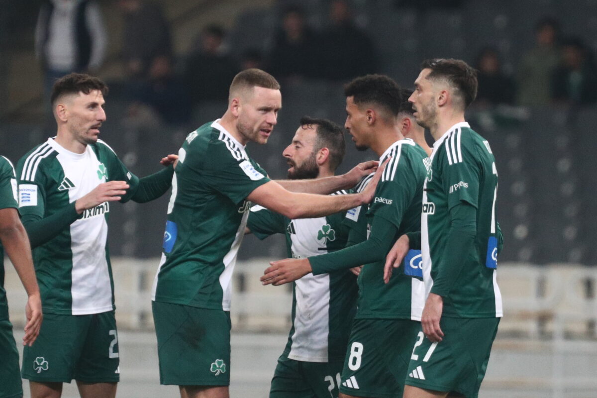 Οι ποδοσφαιριστές του Παναθηναϊκού