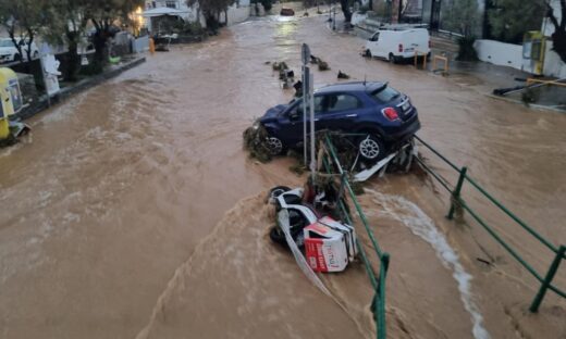 Πλημμύρες στην Πάρο