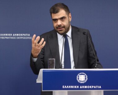 Ο κυβερνητικός εκπρόσωπος Παύλος Μαρινάκης