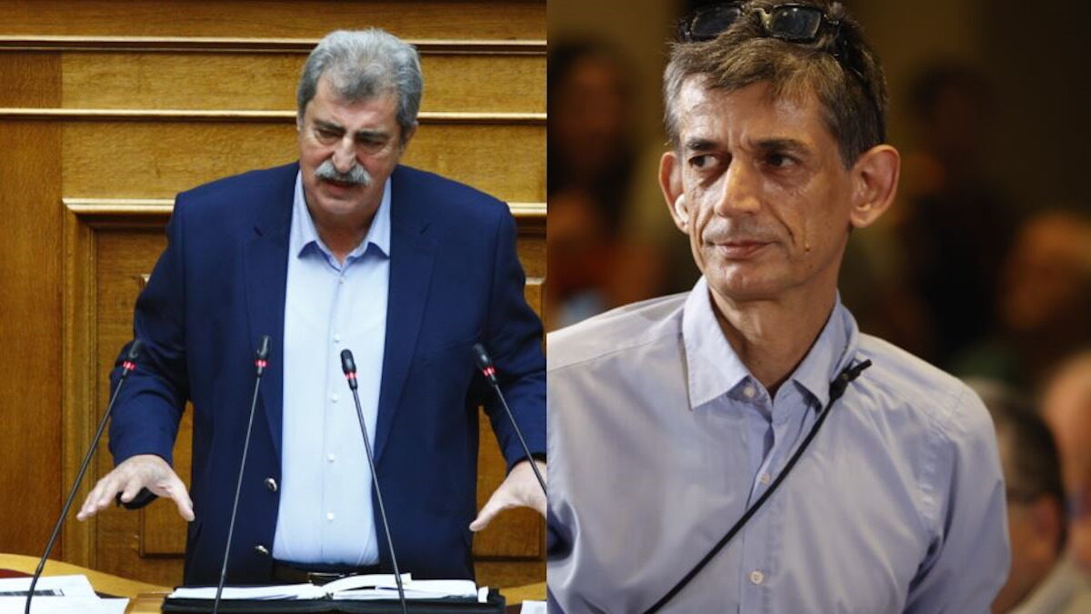 Ο Παύλος Πολάκης (αριστερά)  και ο Νίκος Καρανίκας (δεξιά), Πηγή φωτογραφιών