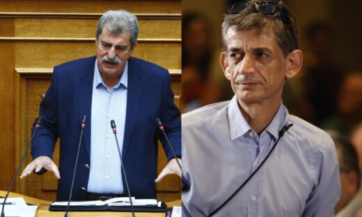 Ο Παύλος Πολάκης (αριστερά)  και ο Νίκος Καρανίκας (δεξιά), Πηγή φωτογραφιών