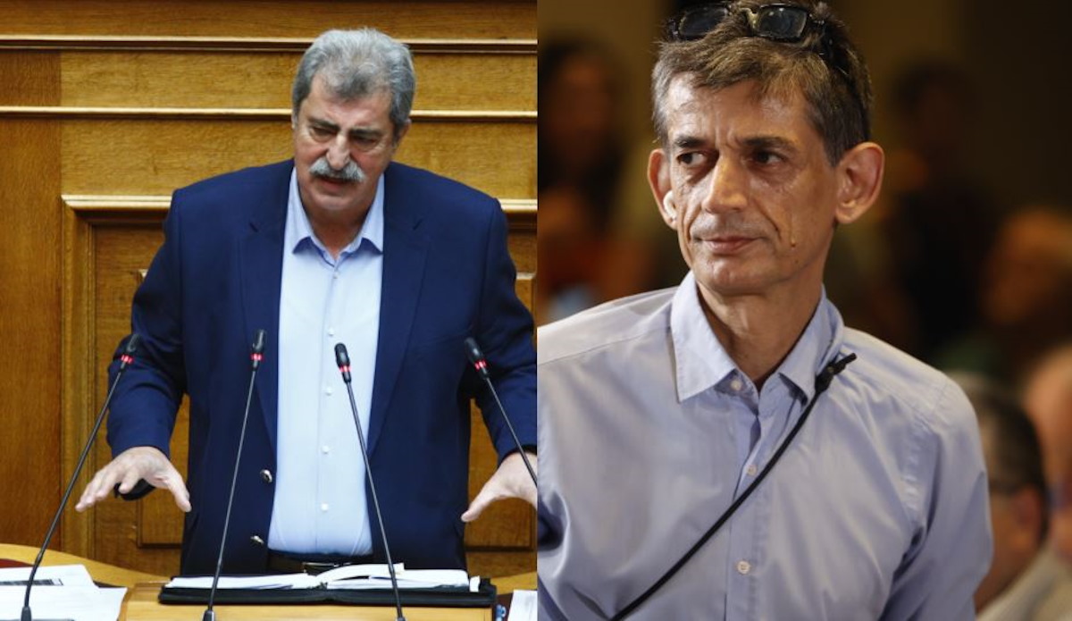 Ο Παύλος Πολάκης (αριστερά)  και ο Νίκος Καρανίκας (δεξιά), Πηγή φωτογραφιών