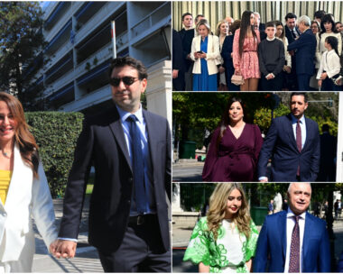 Στιγμιότυπα από την ορκωμοσία στο Προεδρικό Μέγαρο