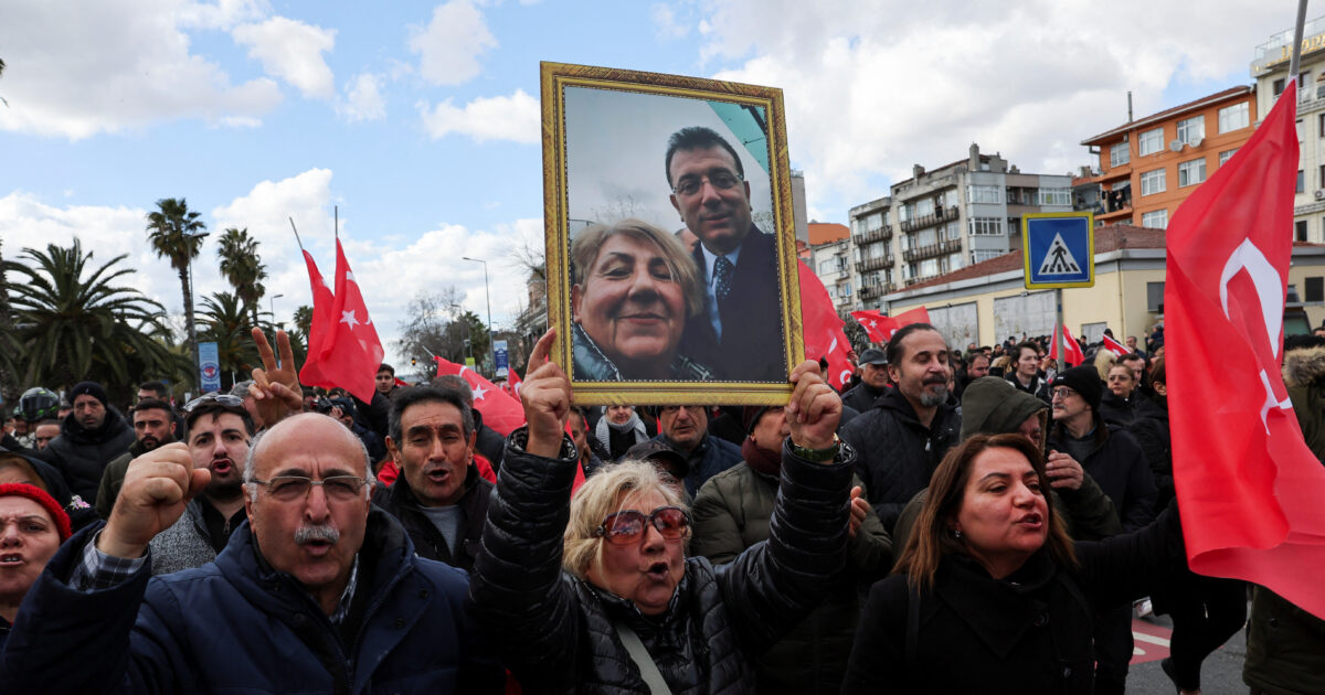 Constantinople: The detention of Ekrem Imamoglu and his four associates were asked for prosecutors