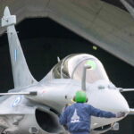 Ένα rafale ετοιμάζεται για απογείωση