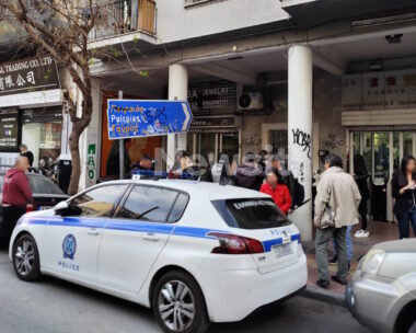Το σημείο όπου βρίσκεται το διαμέρισμα Airbnb στην Ομόνοια