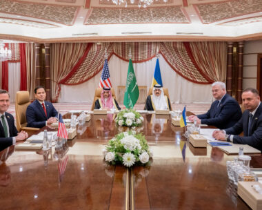 Ο Αντρί Γέρμακ και ο Μάρκο Ρούμπιο