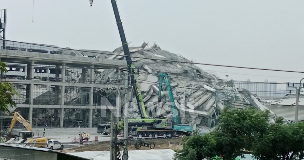 “The earthquake in Myanmar was scary, slow and duration,” says a Greek who lives in Bangkok and lived the skyscraper leveling