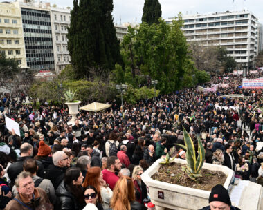 Το συλλαλητήριο για τα Τέμπη στην Αθήνα