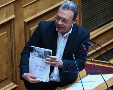 Ο Σωκράτης Φάμελλος στη Βουλή
