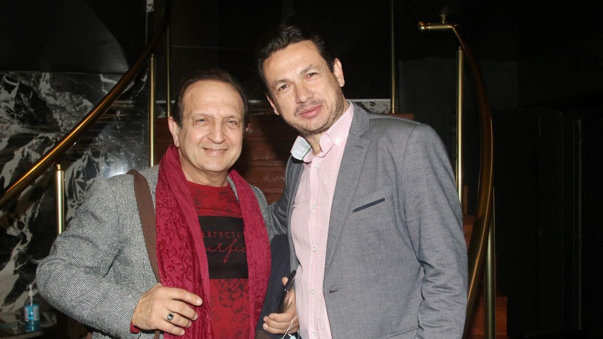 Ο Σπύρος Μπιμπίλας και ο Σταύρος Νικολαΐδης
