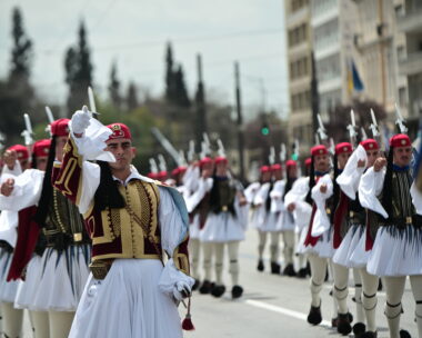 Η στρατιωτική παρέλαση στην Αθήνα