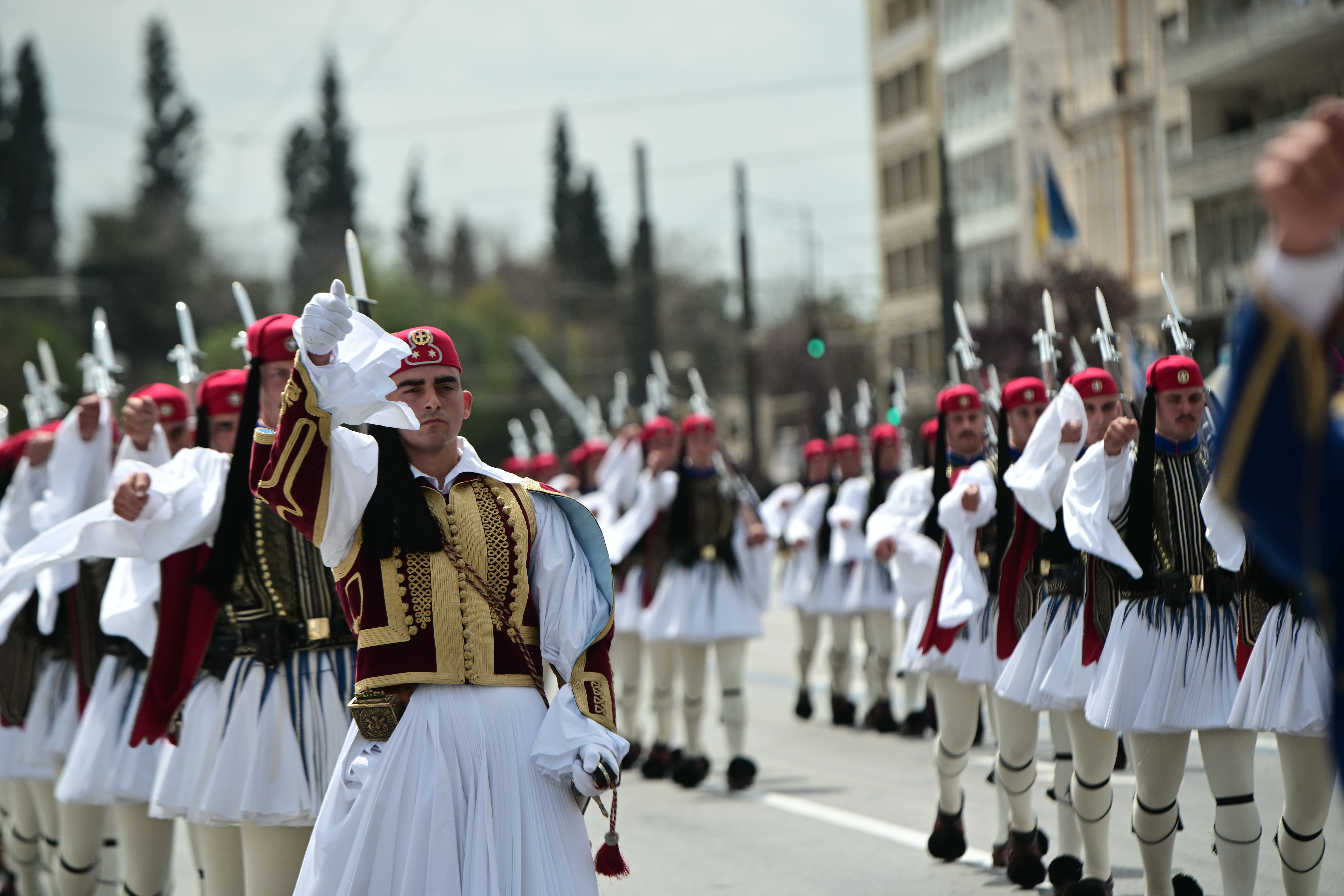 Η στρατιωτική παρέλαση στην Αθήνα