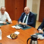 Ο Τάκης Θεοδωρικάκος, ο Κώστας Τσιάρας και ο Χρήστος Κέλλας