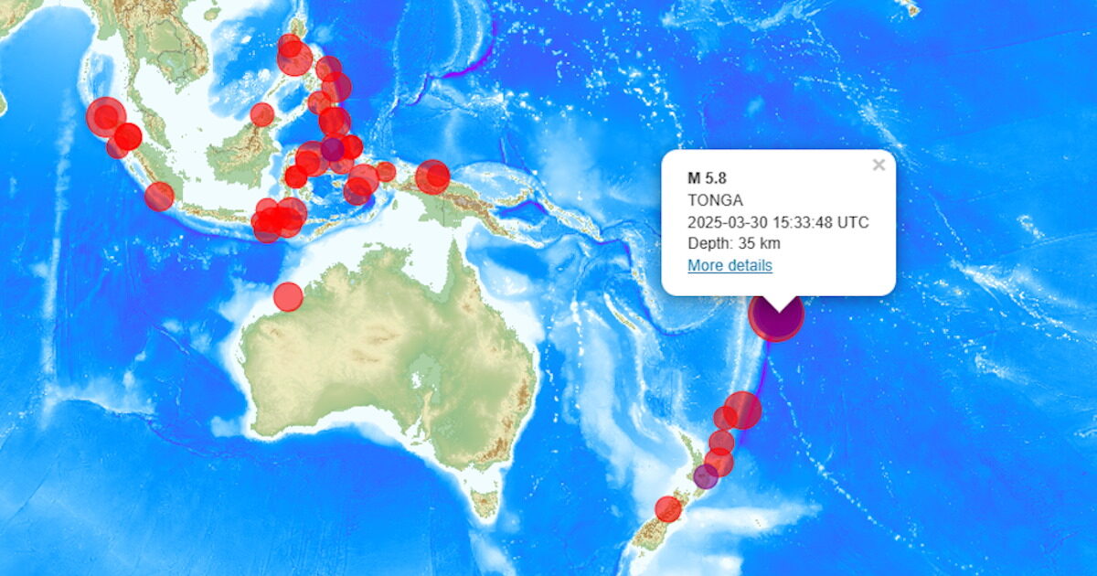 Tong islands: Removing tsunami warning after 7 Richter earthquake