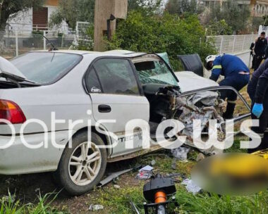 Τροχαίο δυστύχημα στην Αμαλιάδα