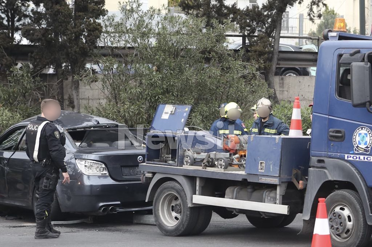 Τα οχήματα που ενεπλάκησαν στην καραμπόλα στον Κηφισό
