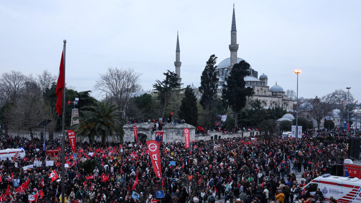 Διαδηλώσεις στην Κωνσταντινούπολη