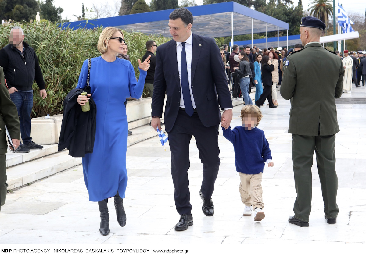 Ο Βασίλης Κικίλιας και η Τζένη Μπαλατσινού