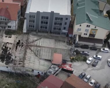 Εικόνες από drone με την ολοκληρωτική καταστροφή στο κλαμπ στο Κότσανι της Βόρειας Μακεδονίας