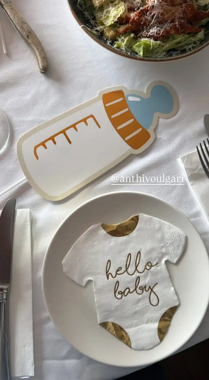 Εικόνα από το baby shower της Ανθής Βούλγαρη