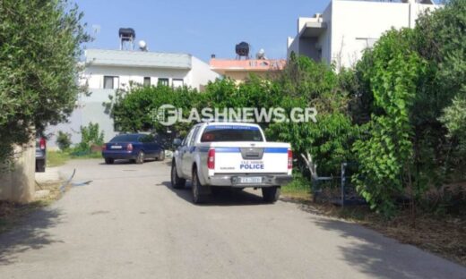 Το σπίτι του γείτονα του 58χρονου στην Κίσσαμο Χανίων