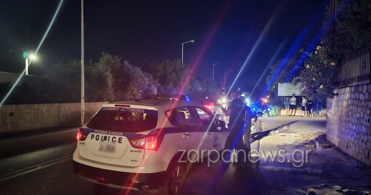 Chania: The driver who caused the deadly car accident was arrested with a 76 -year -old victim