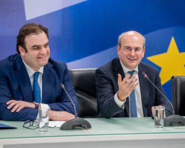 Ο Κωστής Χατζηδάκης και ο Κυριάκος Πιερρακάκης