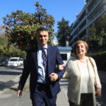 Ο Χρίστος Δήμας με τη μητέρα του