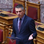 Ο Χρίστος Δήμας στο βήμα της Βουλής