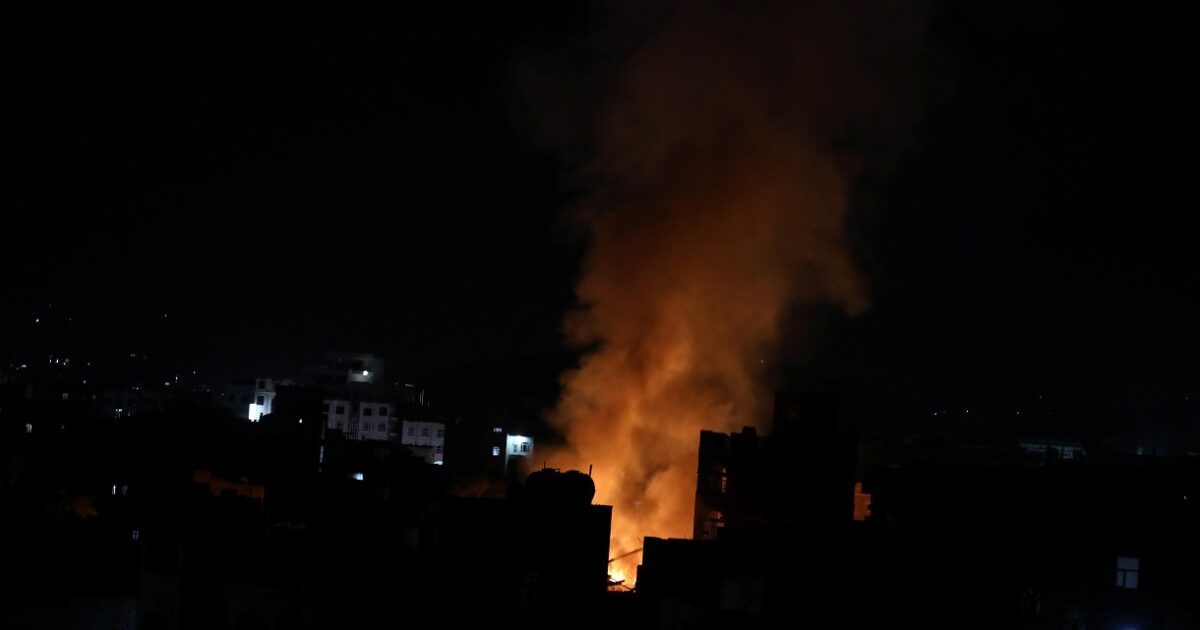 New US Air Air attacks on Yemen’s Houthi