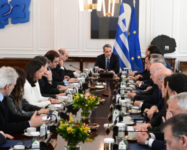 Υπουργικό συμβούλιο υπό τον Κυριάκο Μητσοτάκη