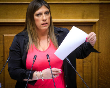 Η πρόεδρος της Πλεύσης Ελευθερίας Ζωή Κωνσταντοπούλου
