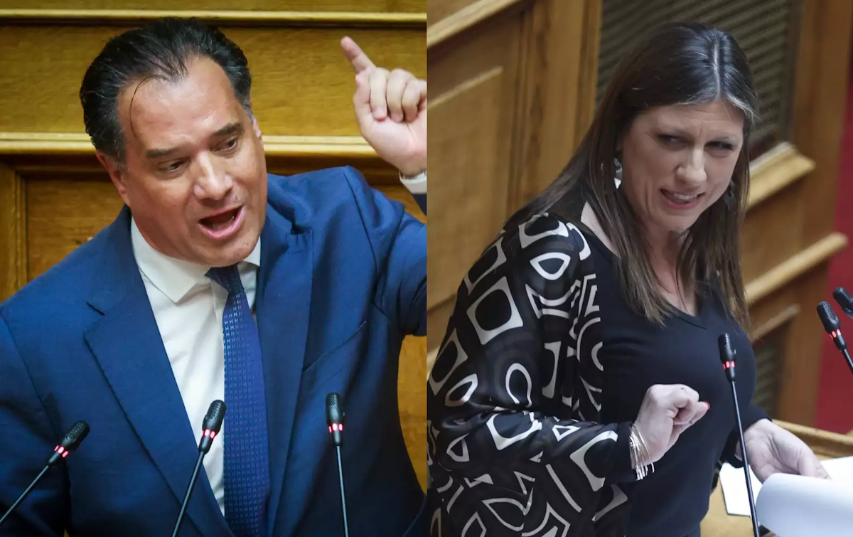 Άδωνις Γεωργιάδης και Ζωή Κωνσταντοπούλου