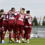 Οι παίκτες της ΑΕΛ πανηγυρίζουν