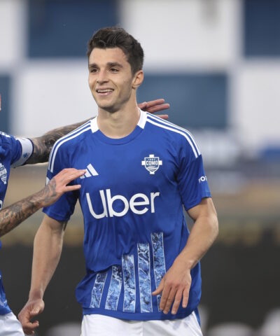 Ο Τάσος Δουβίκας σκόραρε για την Κόμο