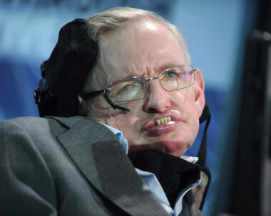 NEW YORK, NEW YORK - APRIL 12: Cosmologist Stephen Hawking attends the New Space Exploration Initiative 'Breakthrough Starshot' Announcement at One World Observatory. Stephen William Hawking CH, CBE, FRS, FRSA is an English theoretical physicist, cosmologist, author and Director of Research at the Centre for Theoretical Cosmology within the University of Cambridge on April 12, 2016 in New York City Credit: Hoo-Me.com / MediaPunch/IPX