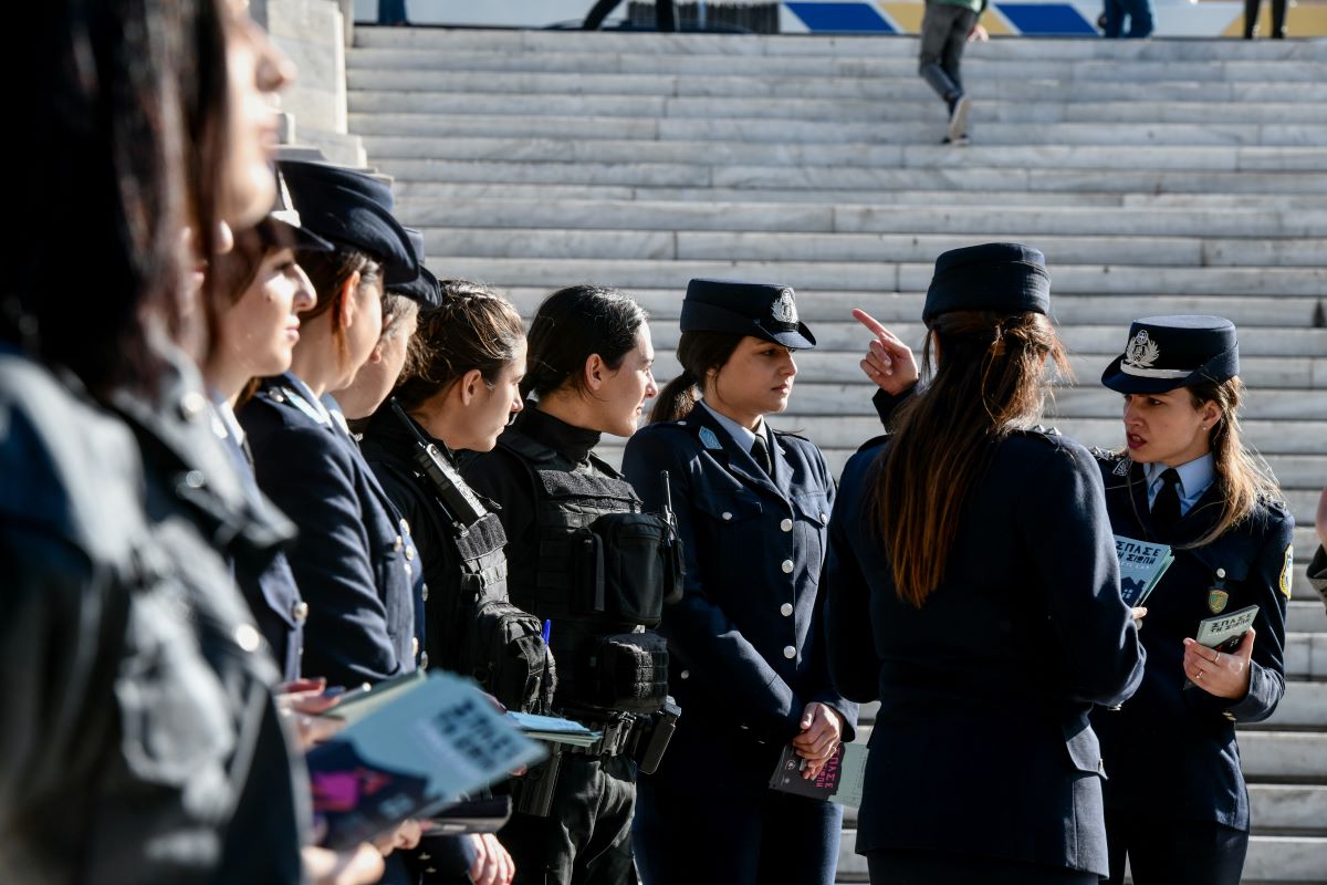 Από δράση της Αστυνομίας με αφορμή την παγκόσμια ημέρα για την εξάλειψη της βίας κατά των γυναικών