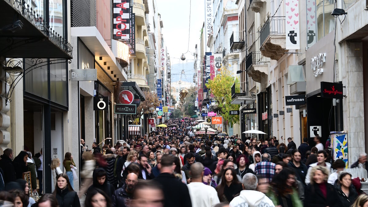 Κίνηση στο κέντρο της Αθήνας