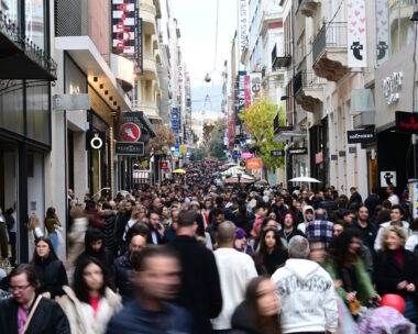 Κίνηση στο κέντρο της Αθήνας