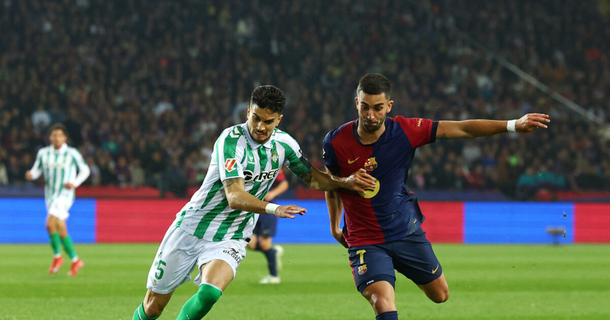 Barcelona – Betis 1-1: draw for the Catalans who missed the opportunity to leave +6 from Real