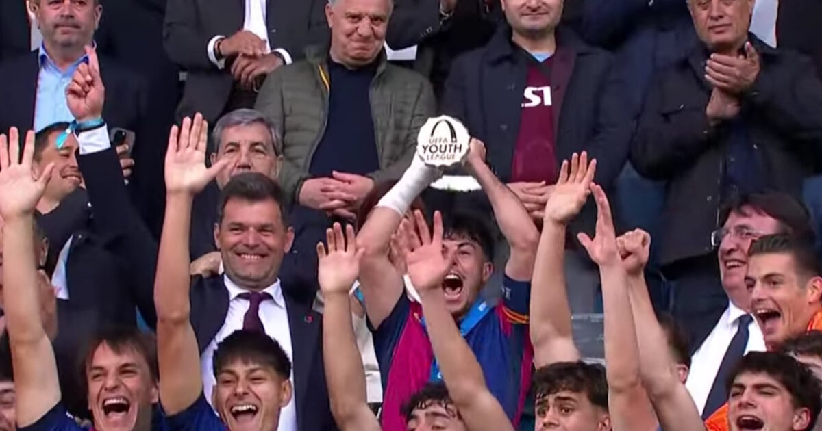 Trampzonspor – Barcelona 1-4: The Catalans took the scepter from Olympiacos and won the Youth League