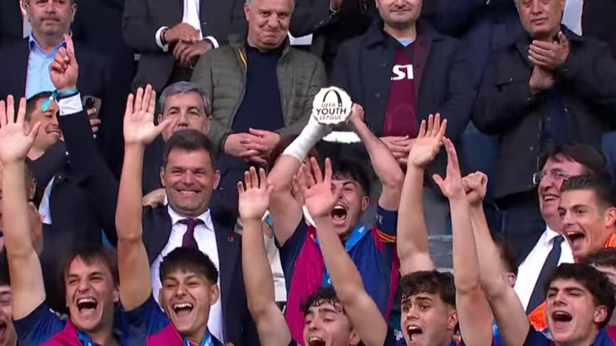 Τραμπζονσπόρ – Μπαρτσελόνα 1-4: Οι Καταλανοί πήραν τα σκήπτρα από τον Ολυμπιακό και κατέκτησαν το Youth League