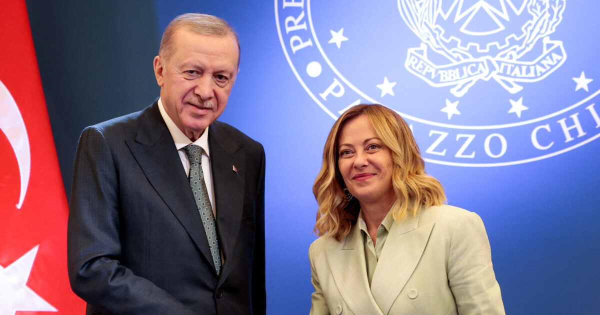 Melon: Particularly productive meeting with Erdogan – “Our views on security are coincided with,” the Turkish president said